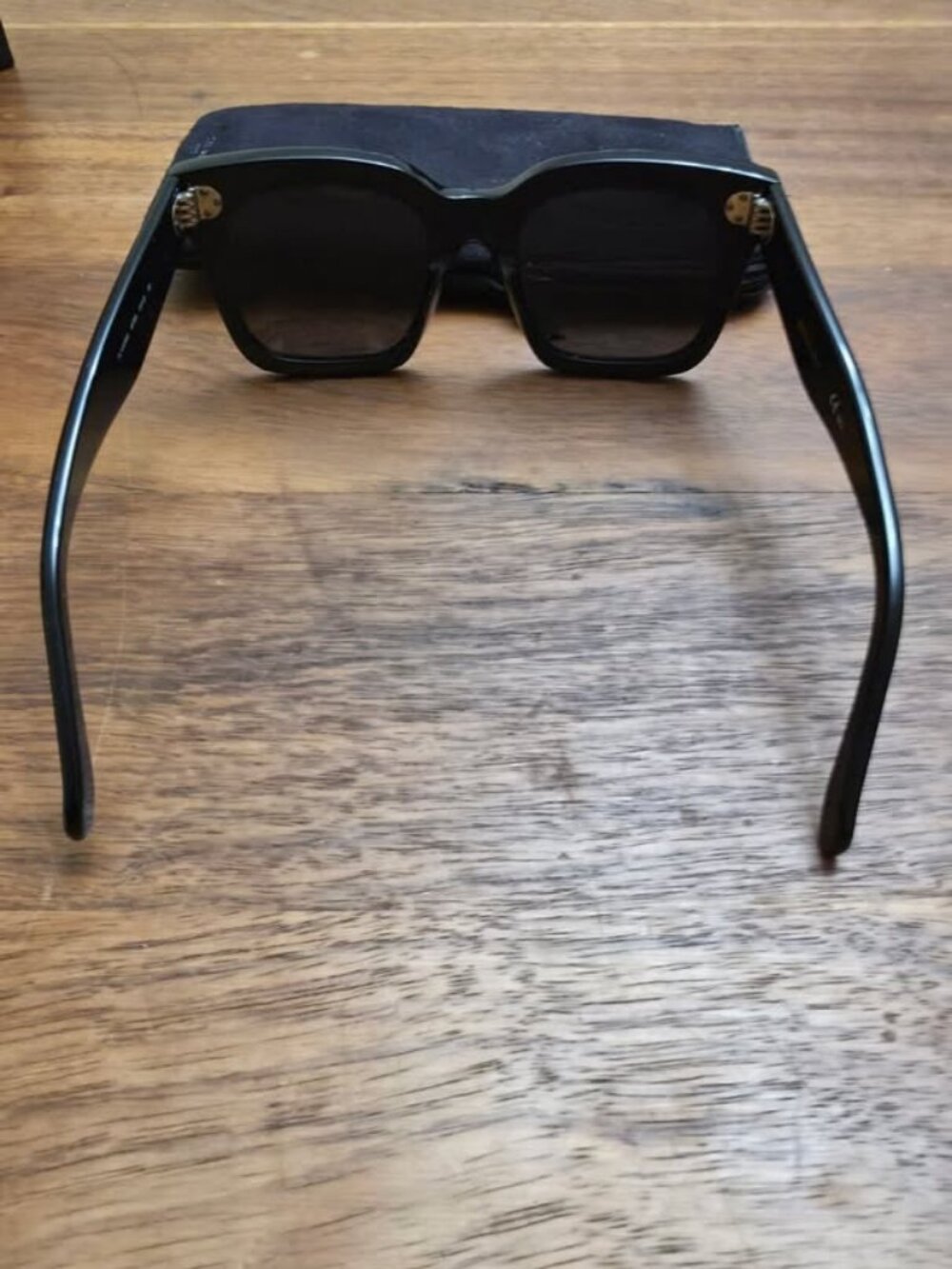 Celine Black Square Sunglasses + Pouch
